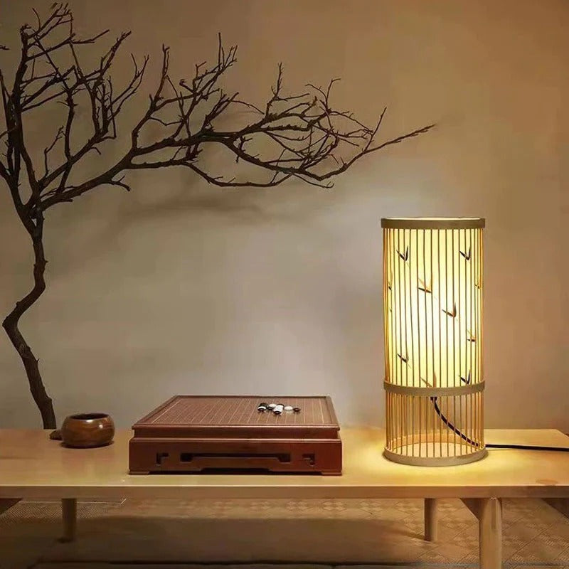▷ Lampe de Chevet Zen - Bois