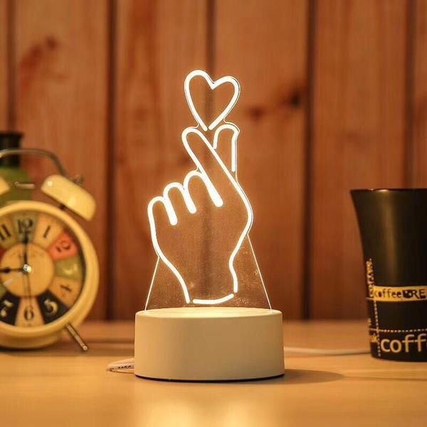 Lampe 3D Amour