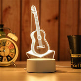 Lampe 3D Guitare