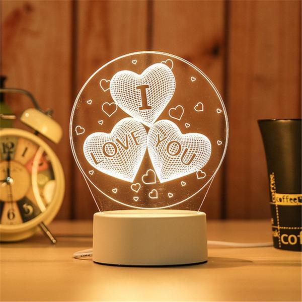 Lampe 3D I Love You