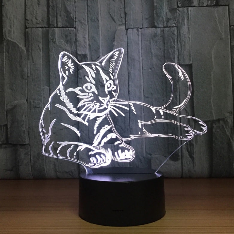 Lampe 3D Chat