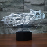 Lampe 3D Formule 1