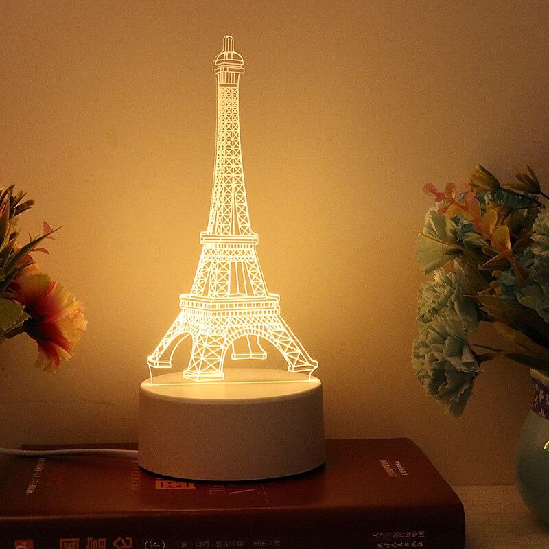 Lampe 3D Tour Eiffel
