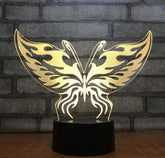 Lampe 3D Papillon Design