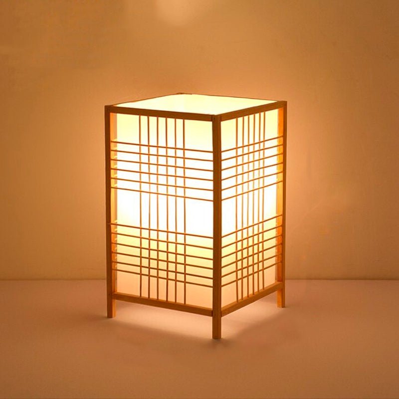 Lampe de chevet Japonaise Carré